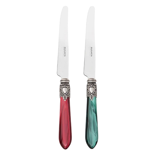 Bugatti Oxford Old Silverplated Ring Dessert Knife All Colors