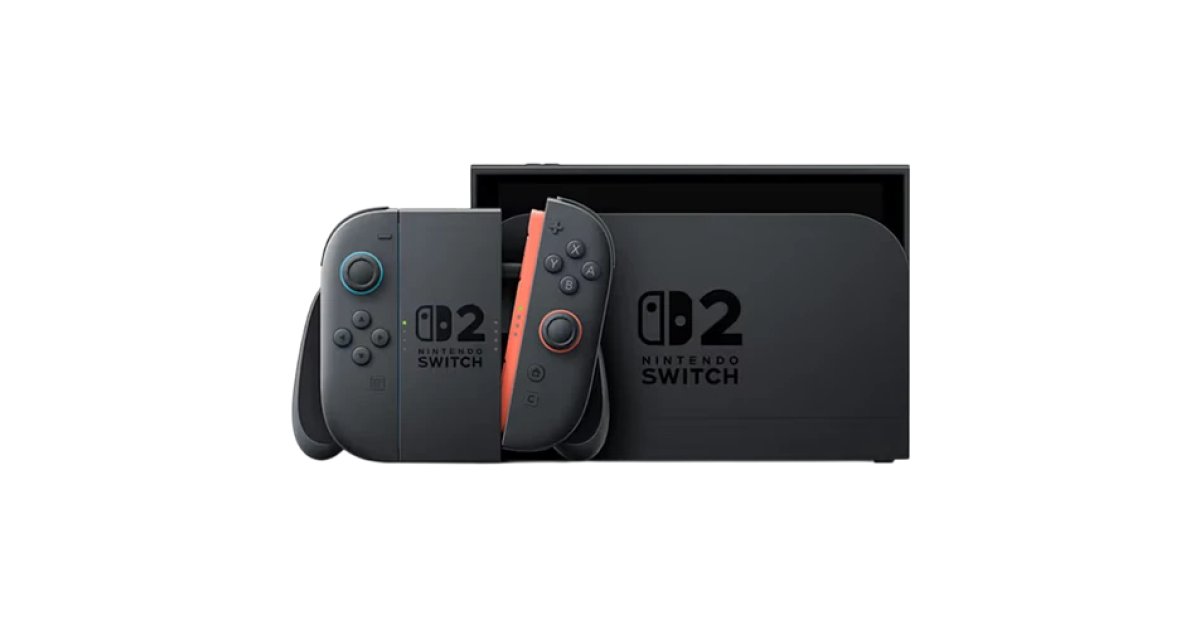Nintendo Switch 2 System - 7.9 Inch 120Hz Display - 256GB Internal