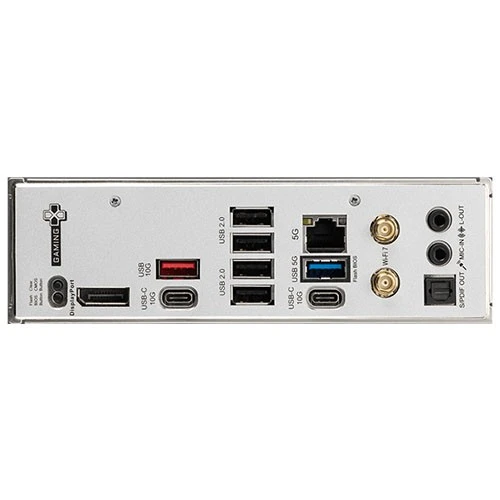 MSI B850 Gaming Plus Wi-Fi ATX Motherboard - Supports AMD AM5 Ryzen Processors - DDR5 - PCIe 5.0 - Wi-Fi 7 and 5G LAN - Black / Silver (824142392133) - image 5