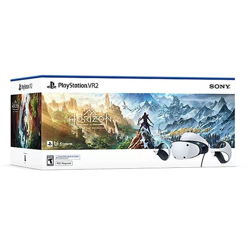 سۆنی پلەیستەیشن VR2 هۆرایزن کۆڵ ئۆف ذە ماونتن - شاشەی ئۆلێد 4K HDR - شوێنکەوتنی زیرەکی چاو - دەسکی کۆنتڕۆڵی ڤی ئاڕ 2 سێنس - سپی (711719560203) - image 7
