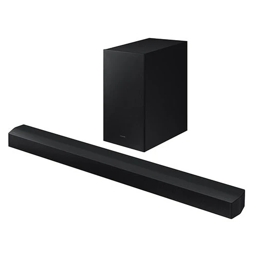 Samsung Soundbar HW-B450 - 2.1ch System - Wireless Subwoofer - Adaptive Sound Lite - Game Mode - Bass Boost - Black (8806094214109) - image 3 Samsung Soundbar HW-B450 - 2.1ch System - Wireless Subwoofer - Adaptive Sound Lite - Game Mode - Bass Boost - Black (8806094214109) - image 3