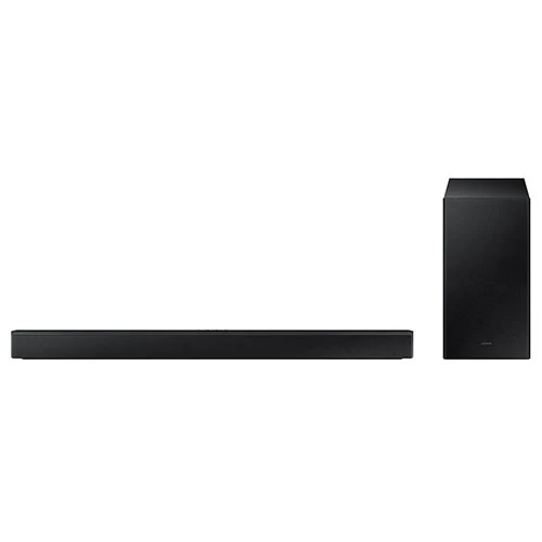 Samsung Soundbar HW-B450 - 2.1ch System - Wireless Subwoofer - Adaptive Sound Lite - Game Mode - Bass Boost - Black (8806094214109) - image 2 Samsung Soundbar HW-B450 - 2.1ch System - Wireless Subwoofer - Adaptive Sound Lite - Game Mode - Bass Boost - Black (8806094214109) - image 2