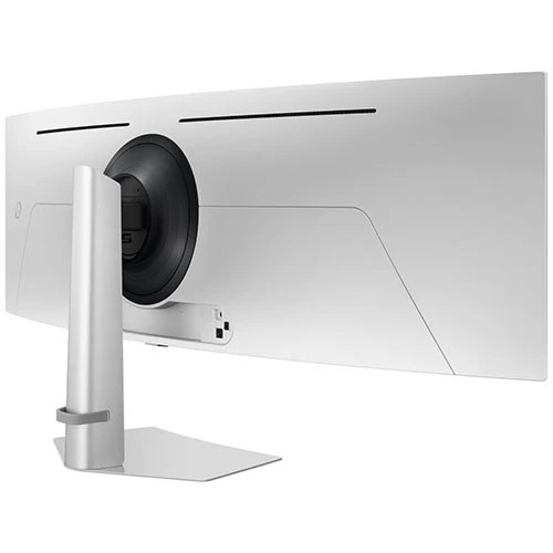 مونيترسامسونج أوديسي G9 سيريز OLED مقاس 49 أنج بدقة QHD مزدوجة LS49DG912SMXUE معدل تحديث 144 هرتز وزمن استجابة 0.03 مللي ثانية وحامل قابل لتعديل الارتفاع - فضي (8806095816517) - image 4