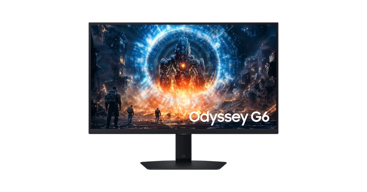 Samsung Odyssey G6 G60F Odyssey Gaming Monitor LS27FG600EMXUE - 27 Inch ...