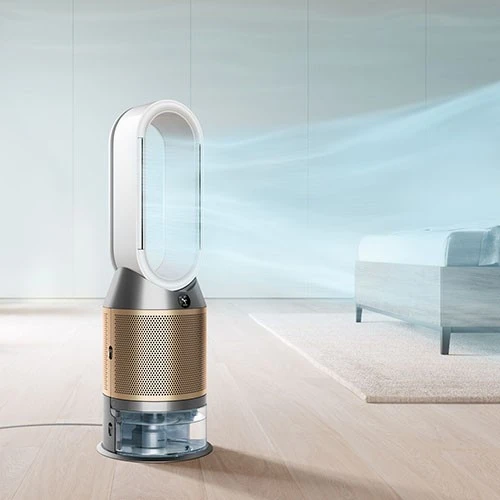 Dyson Purifier Humidify+Cool PH2 De-NOx Air Purifier PH05 UK - 3-in-1 Humidification and Cooling - Advanced De-NOx K-Carbon Filtration - Continuous Formaldehyde Destruction - White / Gold (5025155100882) - image 5