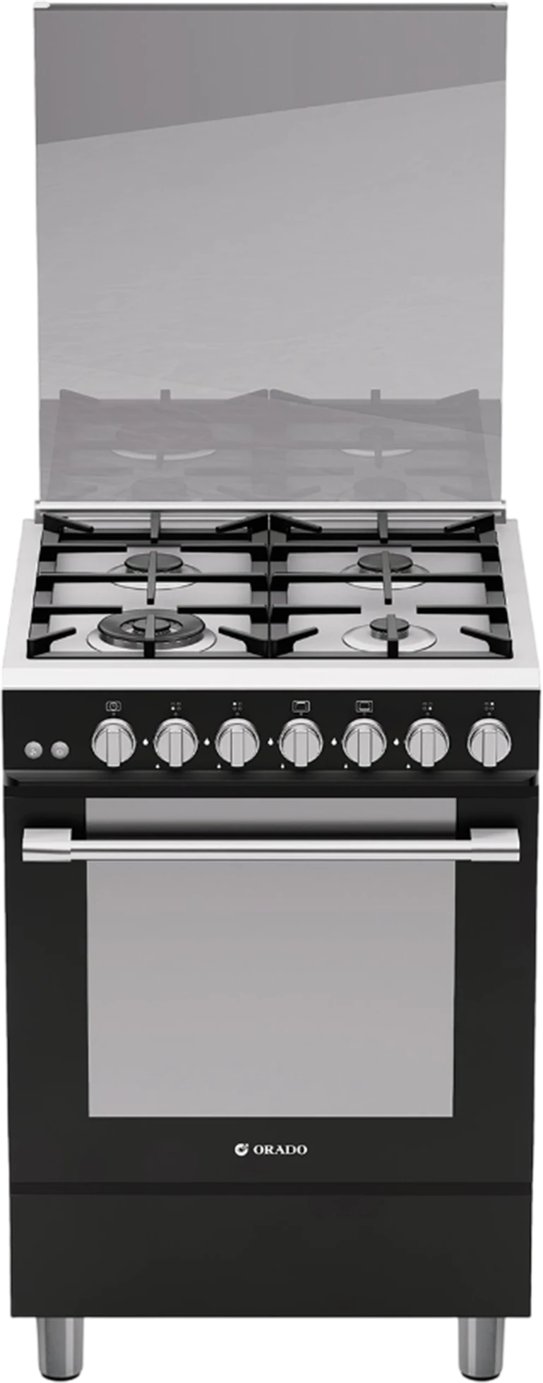 Orado Semi-Professional Gas Cooker OR-SC688-91G - Size 60 cm - 5 Defendi Burners - Double Convection Fan - Double Glass Oven Door + Free Gift : Orado Juicer ORCJ350 (OR-SC688B-91G) - image 1 Orado Semi-Professional Gas Cooker OR-SC688-91G - Size 60 cm - 5 Defendi Burners - Double Convection Fan - Double Glass Oven Door + Free Gift : Orado Juicer ORCJ350 (OR-SC688B-91G) - image 1