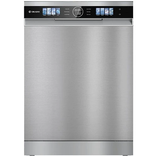 Orado Built-in Dishwasher 60 cm  OR-DW15F31Q - 8 Washing Programs and 15 Set - Inverter Technology - Auto Door Open - Antibacterial Storage (OR-DW15F31Q-BSS) - image 3