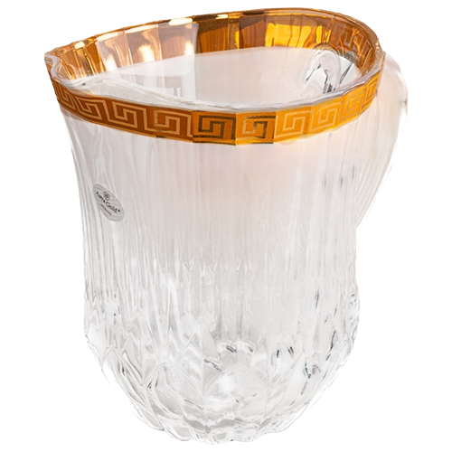 Astra Gold Crystal Adagio J Jug 1.23 L- 1 Piece - Antique Golden Classic Decor (8592798003001) - image 1