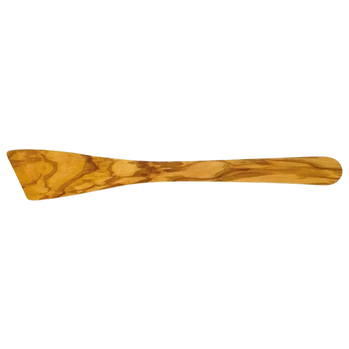 Jean Dubost Bevelled Spatula 30 cm - Olivewood - Brown (3219330010604) - image 1