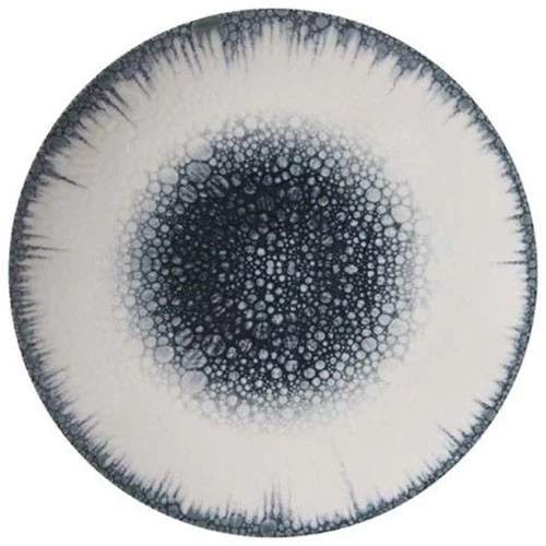 Gural Antares GBSEO27DUR14711 Flat Plate 27 cm – Set of 6 Pieces -  210601 and 210527 - White / Blue (8691850378511) - image 2