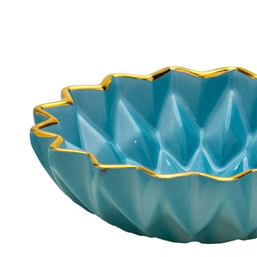 Gural Model DKR13KS01244 13 Cm Hand-Decorated Bowl - Turquoise (*208277*) - image 2 Gural Model DKR13KS01244 13 Cm Hand-Decorated Bowl - Turquoise (*208277*) - image 2