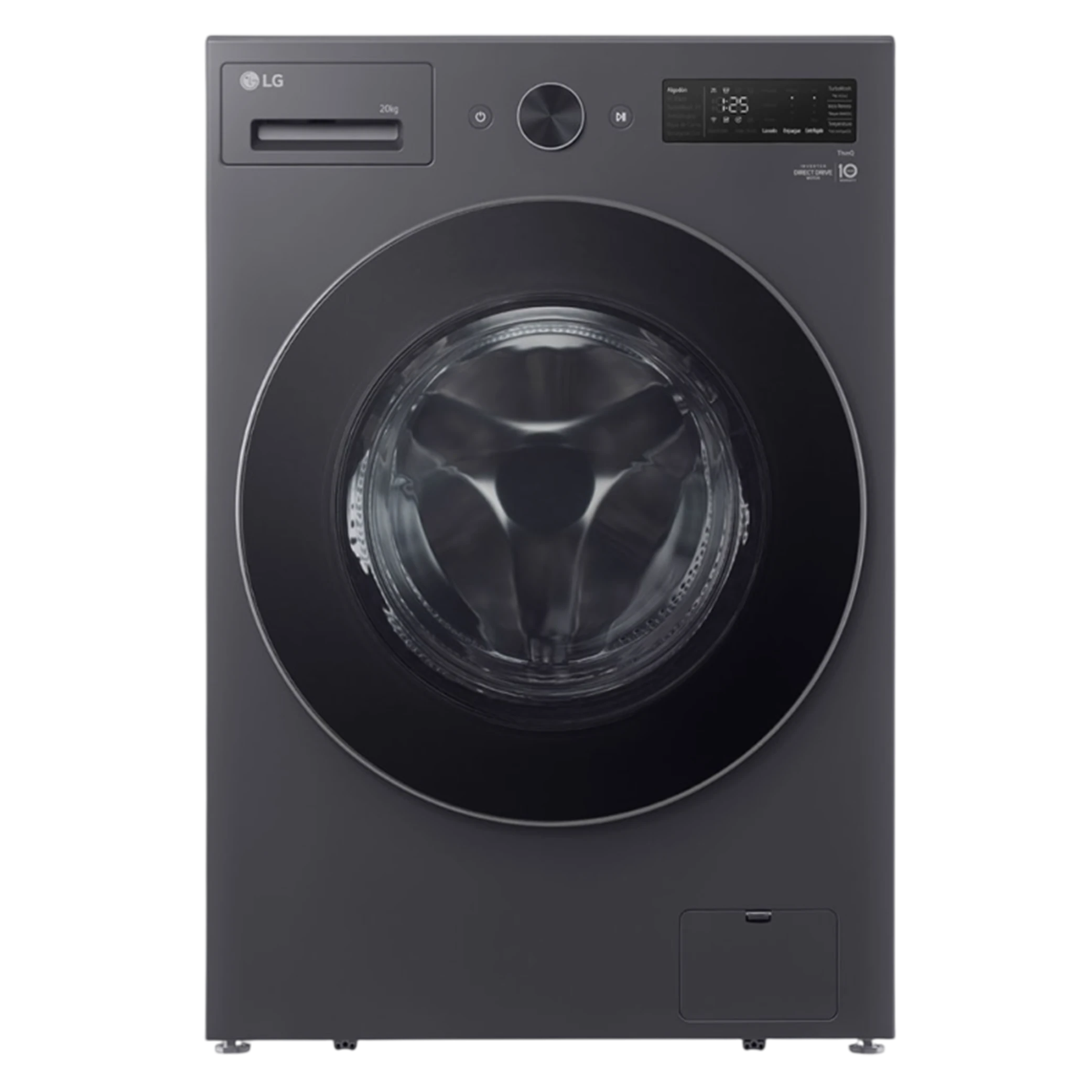 LG Front Load Washing Machine WDN2010RP Washer & Dryer Combo 20/10kg - Direct Drive Motor - Smart Diagnosis - With AI DD - 1400 PRM (8806096072202) - image 1 LG Front Load Washing Machine WDN2010RP Washer & Dryer Combo 20/10kg - Direct Drive Motor - Smart Diagnosis - With AI DD - 1400 PRM (8806096072202) - image 1