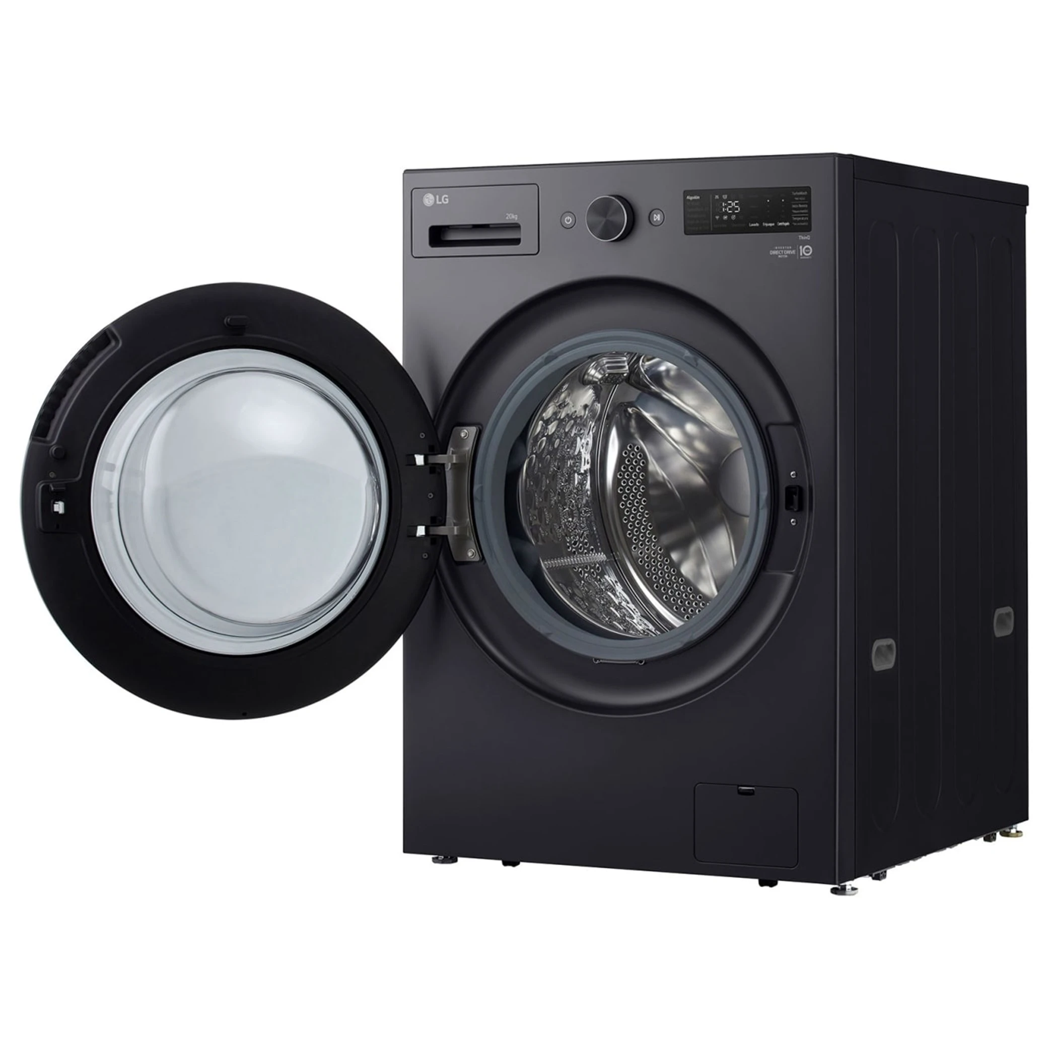LG Front Load Washing Machine WDN2010RP Washer & Dryer Combo 20/10kg - Direct Drive Motor - Smart Diagnosis - With AI DD - 1400 PRM (8806096072202) - image 6 LG Front Load Washing Machine WDN2010RP Washer & Dryer Combo 20/10kg - Direct Drive Motor - Smart Diagnosis - With AI DD - 1400 PRM (8806096072202) - image 6