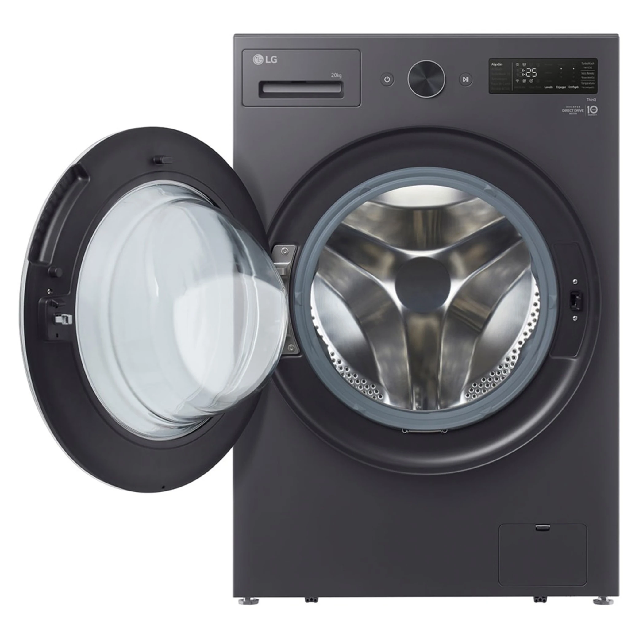 LG Front Load Washing Machine WDN2010RP Washer & Dryer Combo 20/10kg - Direct Drive Motor - Smart Diagnosis - With AI DD - 1400 PRM (8806096072202) - image 7 LG Front Load Washing Machine WDN2010RP Washer & Dryer Combo 20/10kg - Direct Drive Motor - Smart Diagnosis - With AI DD - 1400 PRM (8806096072202) - image 7