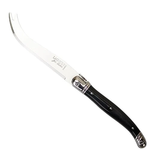 Jean Dubost Cheese Set - Set of 3 Pieces Cleaver + Kinfe + Spreader - Laguiole Lf ABS Black Handle OSB Open Box No Marking -Brut Range - Black (3219333710068) - image 3 Jean Dubost Cheese Set - Set of 3 Pieces Cleaver + Kinfe + Spreader - Laguiole Lf ABS Black Handle OSB Open Box No Marking -Brut Range - Black (3219333710068) - image 3