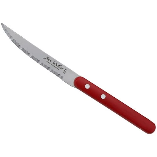Jean Dubost Knives Bistrot Set of 4 Pieces and ABS Basque Red Handle - Red (3219335775096) - image 2 Jean Dubost Knives Bistrot Set of 4 Pieces and ABS Basque Red Handle - Red (3219335775096) - image 2