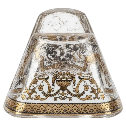 Astra Gold Crysta Model Minerva NA MEGW Napkin 9,8 x 6cm - 1 Pieces - in Flora's Empire Golden White L. 21-5H0D/L - Transparent (8592798065429) - image 1 Astra Gold Crysta Model Minerva NA MEGW Napkin 9,8 x 6cm - 1 Pieces - in Flora's Empire Golden White L. 21-5H0D/L - Transparent (8592798065429) - image 1