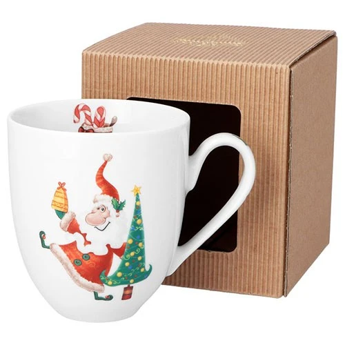 Polskie Fabryki Porcelany Model Gaja W040 Santa Claus 0023820 mug 0.3 L - White (5902767067225) - image 5