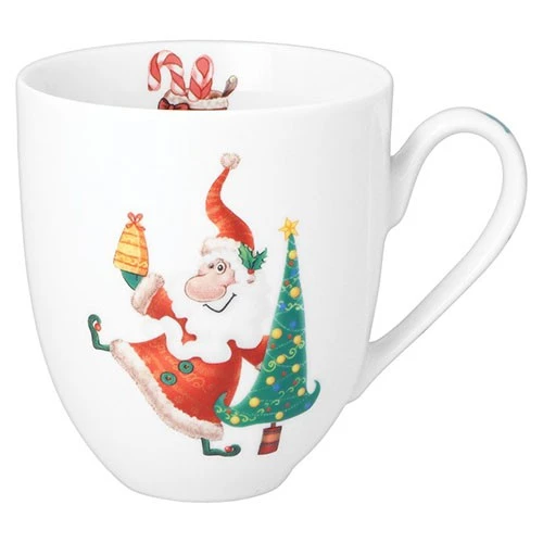 Polskie Fabryki Porcelany Model Gaja W040 Santa Claus 0023820 mug 0.3 L - White (5902767067225) - image 2