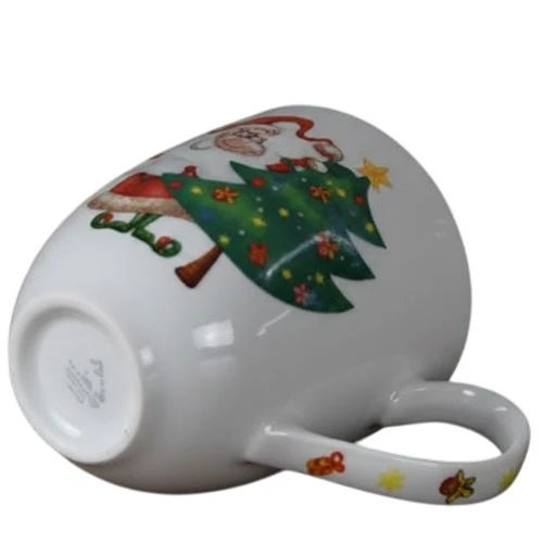 Polskie Fabryki Porcelany Model Gaja 0023820 Mug 0.3 L W037 Santa Claus - White (5902767067232) - image 3