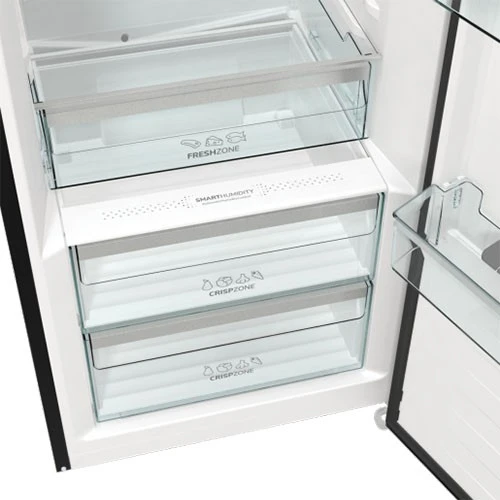 Gorenje Single Door Refrigerator R619EABK6 - 14 ft With AdaptTech and DynamicAir Technology - Black (3838782640612) - image 11