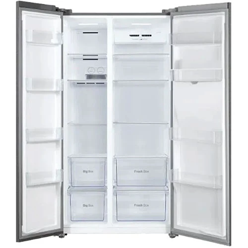 TCL Side by Side Refrigerator S670SBSSS - 20 ft with Tropical Inverter and UV Sterilization Technology - Dark Stainless steel (S670SBSSS) - image 2