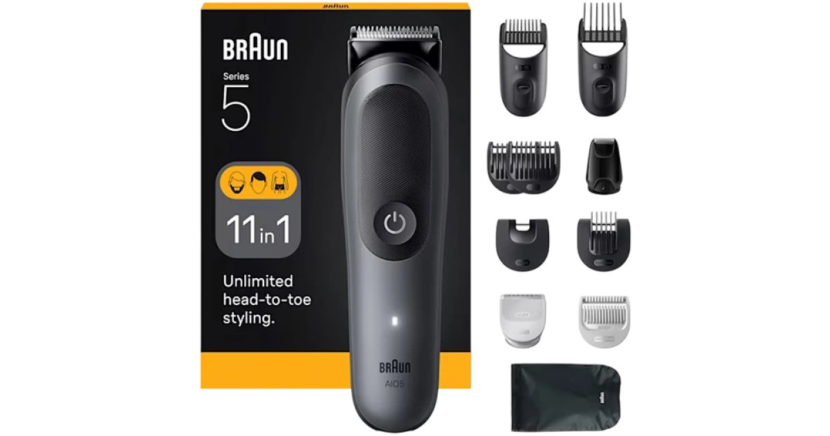 Braun All in One Series 5 AIO5560 Box CEEMEA - 11-in-1 Versatile