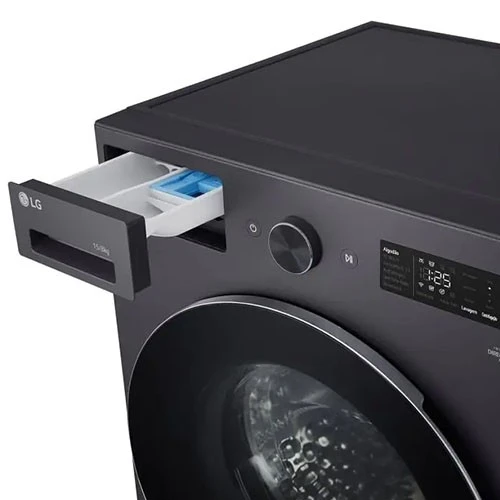 LG Washer-Dryer Combo WDN1508GRP - 15/8 Kg - AI DD™ Inverter Direct Drive Motor - TurboWash 360 - Steam Hygiene Technology - LED Display - Wi-Fi Connectivity - Grey (8806096072318) - image 6 LG Washer-Dryer Combo WDN1508GRP - 15/8 Kg - AI DD™ Inverter Direct Drive Motor - TurboWash 360 - Steam Hygiene Technology - LED Display - Wi-Fi Connectivity - Grey (8806096072318) - image 6