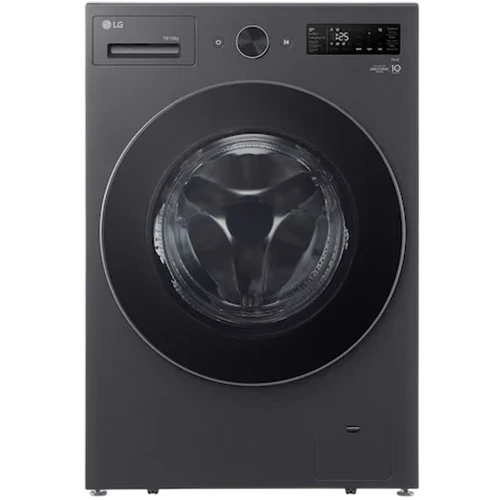 LG Front Load Washer & Dryer Combo WDN1810GRP - 18/10 Kg - AI DD™ Inverter Direct Drive Motor - Sleek LED Touch Display - TurboWash 360 and Steam Technology - Grey (8806096072257) - image 1 LG Front Load Washer & Dryer Combo WDN1810GRP - 18/10 Kg - AI DD™ Inverter Direct Drive Motor - Sleek LED Touch Display - TurboWash 360 and Steam Technology - Grey (8806096072257) - image 1