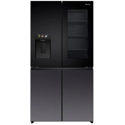 Hisense Cross Door Refrigerator RQ9P780TTB1 - 27.5 ft - PureView Glass Door - Intelligent Hub Touchscreen - My Fresh Choice Zone - Glass / Dark Grey (6921727097002) - image 2 Hisense Cross Door Refrigerator RQ9P780TTB1 - 27.5 ft - PureView Glass Door - Intelligent Hub Touchscreen - My Fresh Choice Zone - Glass / Dark Grey (6921727097002) - image 2