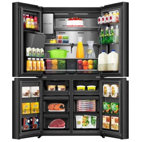 Hisense Cross Door Refrigerator RQ9P780TTB1 - 27.5 ft - PureView Glass Door - Intelligent Hub Touchscreen - My Fresh Choice Zone - Glass / Dark Grey (6921727097002) - image 5 Hisense Cross Door Refrigerator RQ9P780TTB1 - 27.5 ft - PureView Glass Door - Intelligent Hub Touchscreen - My Fresh Choice Zone - Glass / Dark Grey (6921727097002) - image 5