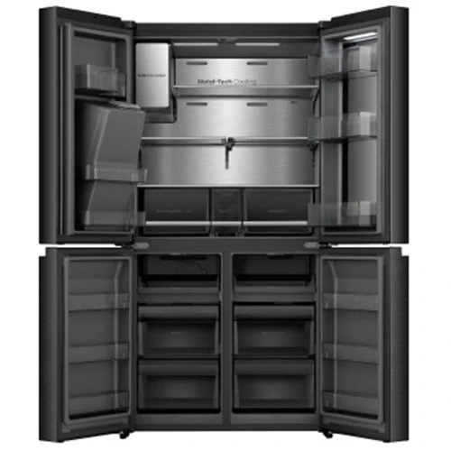 Hisense Cross Door Refrigerator RQ9P780TTB1 - 27.5 ft - PureView Glass Door - Intelligent Hub Touchscreen - My Fresh Choice Zone - Glass / Dark Grey (6921727097002) - image 6 Hisense Cross Door Refrigerator RQ9P780TTB1 - 27.5 ft - PureView Glass Door - Intelligent Hub Touchscreen - My Fresh Choice Zone - Glass / Dark Grey (6921727097002) - image 6