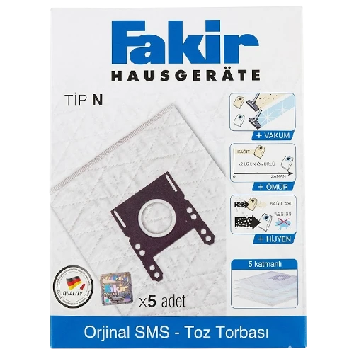 Fakir Type N Dust Bags