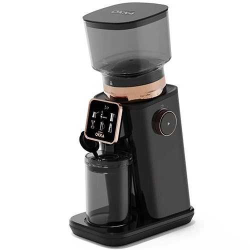 Arzum Okka Master Grind OK0044 Coffee Grinder - 60 Grinding Levels - 200 W High-Performance Motor- Vacuum Lid Storage - Black / Copper (8693184918999) - image 6