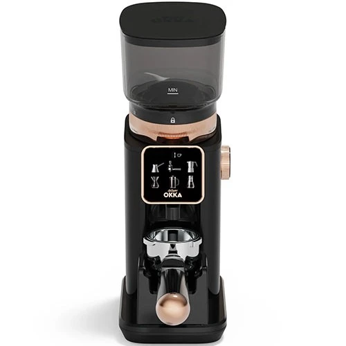 Arzum Okka Master Grind OK0044 Coffee Grinder - 60 Grinding Levels - 200 W High-Performance Motor- Vacuum Lid Storage - Black / Copper (8693184918999) - image 5