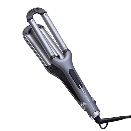 Arzum AR5079 Trendcare Wag Curler - 16 mm Triple Barrel - Adjustable Heat Settings - Ceramic Coated Plates - 45-Second Fast Heat-Up - Grey (8693184913345) - image 2