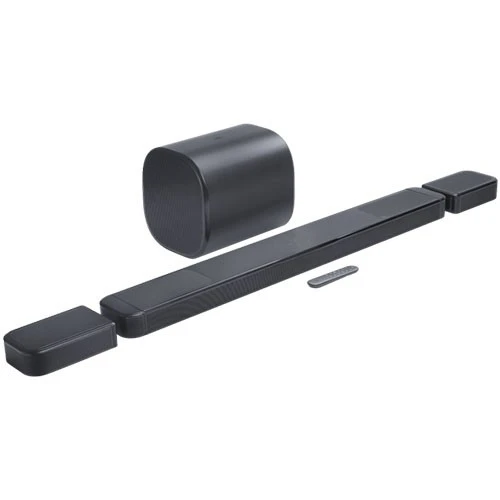 ساوندباری جەی بی ئێڵ بار 1300MK2 مۆدێل JBLBAR1300M2BLKU - لەگەڵدایە 11.1.4-کەناڵی بلوتوز ساوندبار  - بڵندگۆی دەوروبەری جیاکراوە - 2470 وات کۆی هێزی دەرچوون -ڕەش (050036407700) - image 4