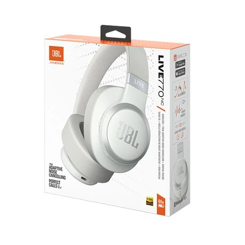 JBL Live 770NC Wireless Headphone - 40mm Dynamic Drivers - True Adaptive Noise Cancelling - 65-Hour Battery Life (050036397513) - image 11