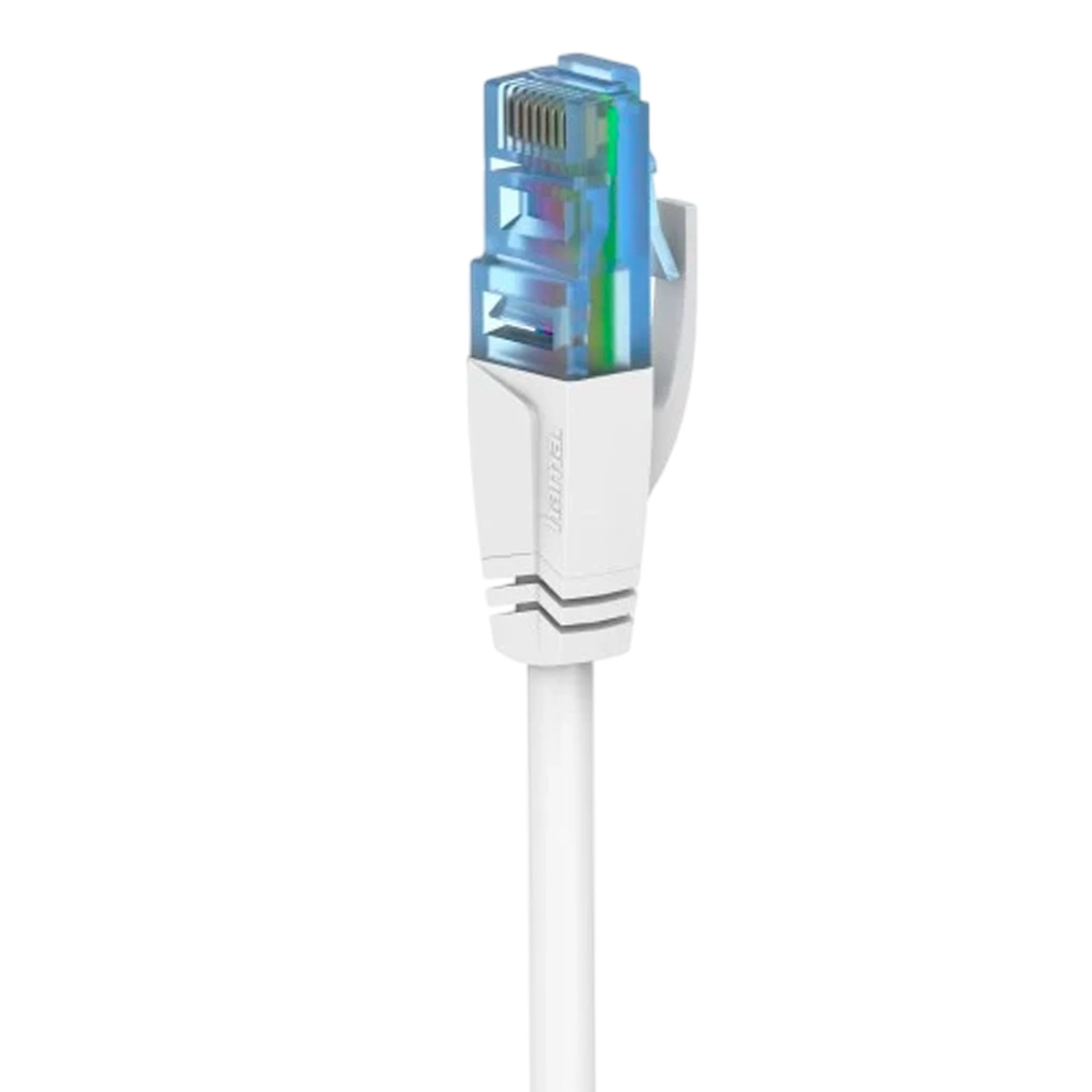 کێبڵی تۆڕی هاما مۆدێلی 200675 جۆری CAT 6a خێرایی 10 Gbit/s، بێ قەڵغان U/UTP درێژی 3 مەتر - سپی (4047443444318) - image 3