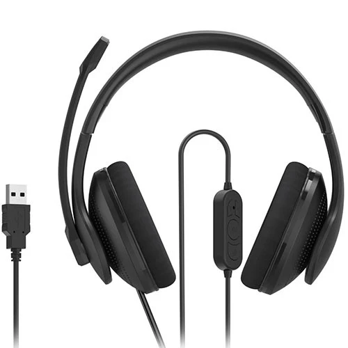هێدفۆنی ئۆفیسی هاما HS-USB300 V2 PC مۆدێل 139935 - پەیوەندی USB-A بە وایەر - ڕیمۆتی کێبڵی یەکگرتوو - تایبەتمەندی بێدەنگکردن (Mute) - سەرپۆشی گوێی تۆڕی هەناسەدەر - مایکرۆفۆنی جوڵاوی ڕێکخراو - ڕەش (4047443471680) - image 4 هێدفۆنی ئۆفیسی هاما HS-USB300 V2 PC مۆدێل 139935 - پەیوەندی USB-A بە وایەر - ڕیمۆتی کێبڵی یەکگرتوو - تایبەتمەندی بێدەنگکردن (Mute) - سەرپۆشی گوێی تۆڕی هەناسەدەر - مایکرۆفۆنی جوڵاوی ڕێکخراو - ڕەش (4047443471680) - image 4