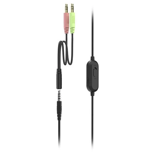 هێدفۆنی ستێریۆی ئۆفیسی هاما HS-P200 V2 PC مۆدێل 139933 - پەیوەندی وایەرلێس 3.5 ملم - ڕیمۆتی کێبڵی یەکگرتوو - تایبەتمەندی بێدەنگکردن (Mute) - سەرپۆشی گوێی تۆڕی هەناسەدەر - مایکرۆفۆنی جوڵاوی ڕێکخراو - ڕەش (4047443471635) - image 2