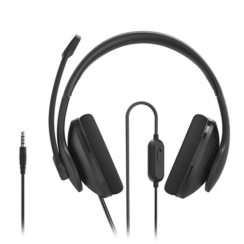 هێدفۆنی ستێریۆی ئۆفیسی هاما HS-P200 V2 PC مۆدێل 139933 - پەیوەندی وایەرلێس 3.5 ملم - ڕیمۆتی کێبڵی یەکگرتوو - تایبەتمەندی بێدەنگکردن (Mute) - سەرپۆشی گوێی تۆڕی هەناسەدەر - مایکرۆفۆنی جوڵاوی ڕێکخراو - ڕەش (4047443471635) - image 3