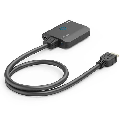 ئامێری سپلیتەری هاما 4K HDMI مۆدێلی 205284 - دابەشکردنی سیگناڵی - یەک دەرگای چوونە ژوورەوە / دوو دەرچوون - ڕێکخستنی خودکاری ڕوونی - دامەزراندنی پلاگ و پلەی - ڕەش (4047443527202) - image 5 ئامێری سپلیتەری هاما 4K HDMI مۆدێلی 205284 - دابەشکردنی سیگناڵی - یەک دەرگای چوونە ژوورەوە / دوو دەرچوون - ڕێکخستنی خودکاری ڕوونی - دامەزراندنی پلاگ و پلەی - ڕەش (4047443527202) - image 5