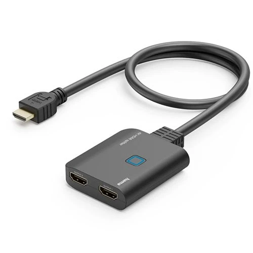 ئامێری سپلیتەری هاما 4K HDMI مۆدێلی 205284 - دابەشکردنی سیگناڵی - یەک دەرگای چوونە ژوورەوە / دوو دەرچوون - ڕێکخستنی خودکاری ڕوونی - دامەزراندنی پلاگ و پلەی - ڕەش (4047443527202) - image 4 ئامێری سپلیتەری هاما 4K HDMI مۆدێلی 205284 - دابەشکردنی سیگناڵی - یەک دەرگای چوونە ژوورەوە / دوو دەرچوون - ڕێکخستنی خودکاری ڕوونی - دامەزراندنی پلاگ و پلەی - ڕەش (4047443527202) - image 4