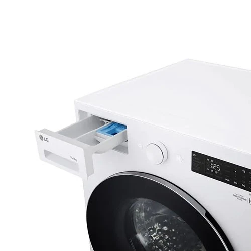 LG Front Load Washer and Dryer Combo WDN1810WRP - 18/10 Kg - AI DD Inverter Direct Drive Motor - Sleek LED Touch Display - TurboWash 360 and Steam Technology - White (WDN1810WRP) - image 8