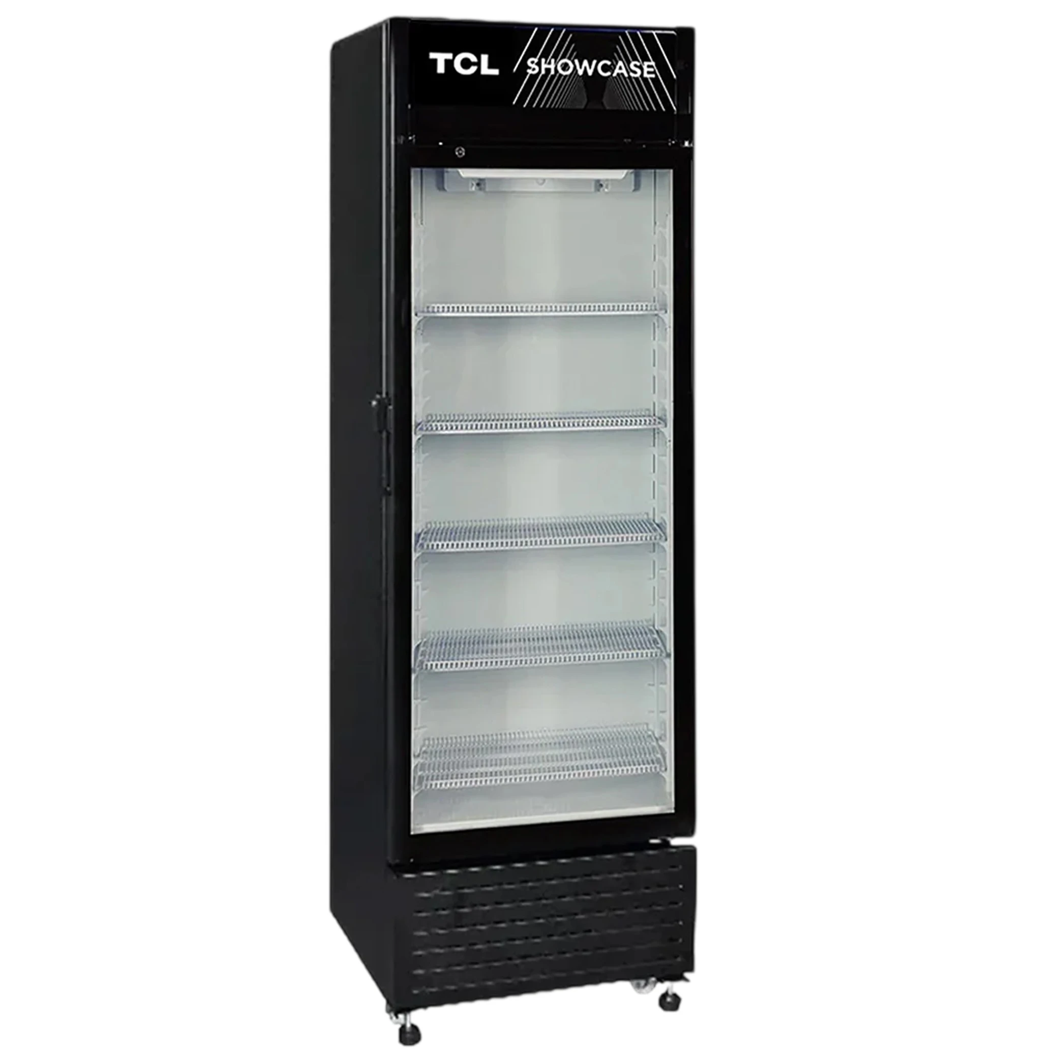 TCL Showcase Refrigerator FLB399SCB - Digital Control with Display - 300 L - 12 ft - Double Layer Glass Door - Black (FLB399SCB) - image 2