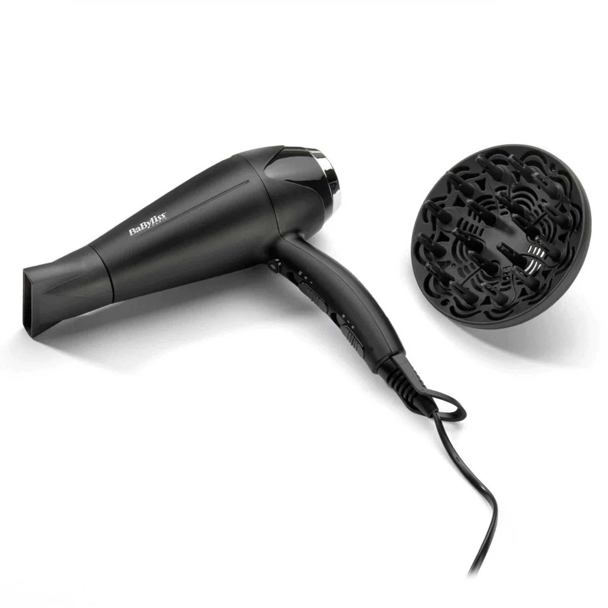 Babyliss Powerlight Dryer D572DE Lightweight And Powerful 2200W -  2 Speed Control -Efficient And Customizable Settings -  Black (3030050157772) - image 6