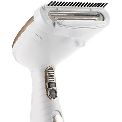 Conair Turbo ExtremeSteam Handheld Fabric Steamer GS59XSDE - 1900W Steam Generator - 5 Steam Settings - 40-Second Heat-Up - 3 in 1 Attachment - Advanced Steam Technology - Champagne (3030050192322) - image 4 Conair Turbo ExtremeSteam Handheld Fabric Steamer GS59XSDE - 1900W Steam Generator - 5 Steam Settings - 40-Second Heat-Up - 3 in 1 Attachment - Advanced Steam Technology - Champagne (3030050192322) - image 4