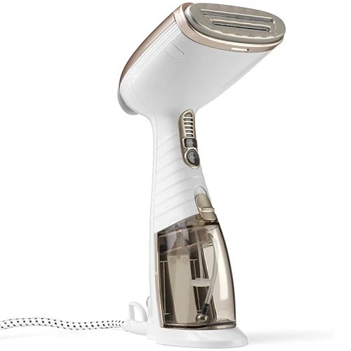 Conair Turbo ExtremeSteam Handheld Fabric Steamer GS59XSDE - 1900W Steam Generator - 5 Steam Settings - 40-Second Heat-Up - 3 in 1 Attachment - Advanced Steam Technology - Champagne (3030050192322) - image 2 Conair Turbo ExtremeSteam Handheld Fabric Steamer GS59XSDE - 1900W Steam Generator - 5 Steam Settings - 40-Second Heat-Up - 3 in 1 Attachment - Advanced Steam Technology - Champagne (3030050192322) - image 2