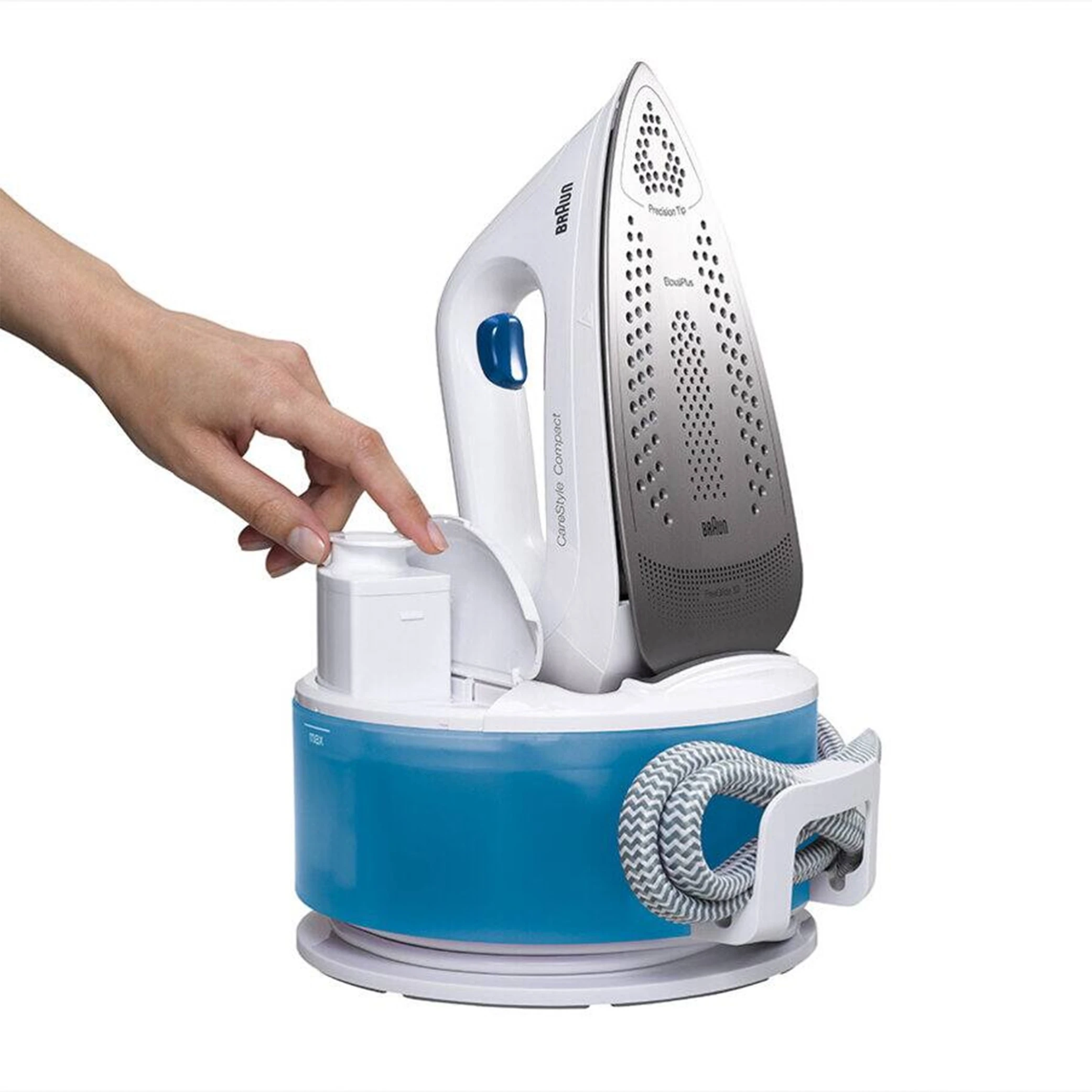 مكواة بخار براون كير ستايل كومباكت IS20 - تقنية البخار المزدوج - قدرة 2200 واط  - قاعدة FreeGlide 3D (8021098280305) - image 2